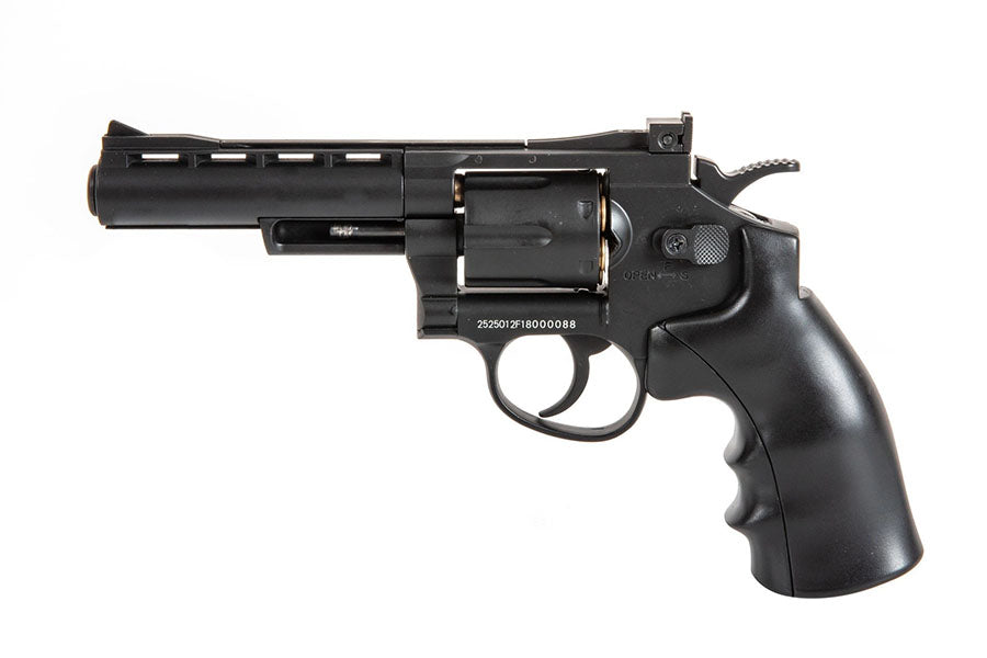Well G296B Full Metal 6mm CO2 Swing Out Revolver (Black)