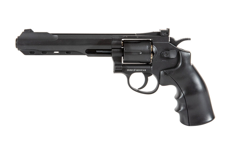 Well G296C Full Metal 6mm CO2 Swing Out Revolver (Black)