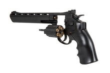 Load image into Gallery viewer, Well G296D Full Metal 6mm CO2 Swing Out Revolver (Black)

