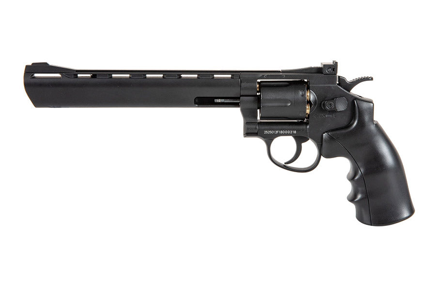 Well G296D Full Metal 6mm CO2 Swing Out Revolver (Black)