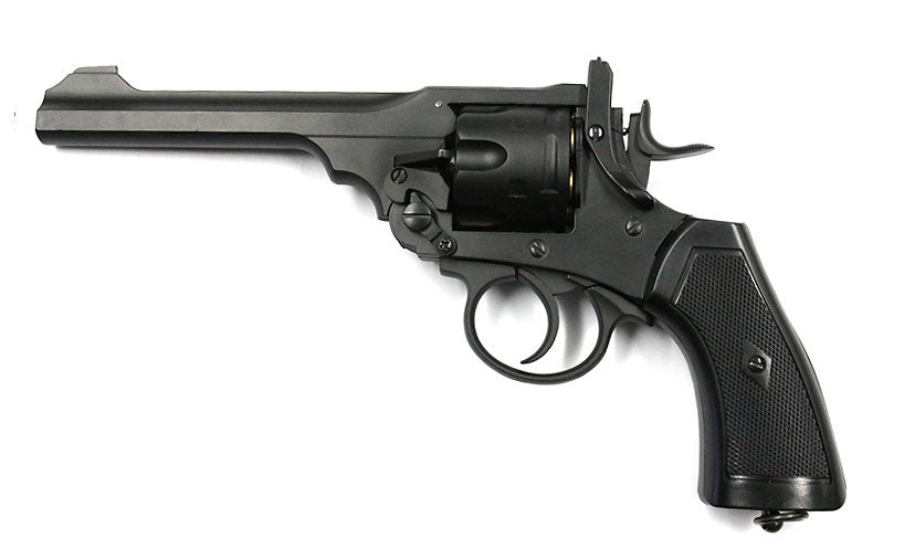 Well Webley 6mm BB CO2 Revolver (Black)