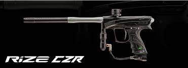 DYE  Rize CZR Paintball Gun - Black/Grey