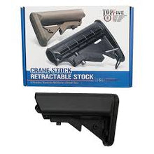 Load image into Gallery viewer, G&amp;G Extended Battery Crane Stock &amp; Buffer Tube Kit,   - BLACK
