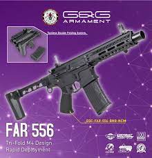 G&G FAR 556 Folding M4 Airsoft Rifle