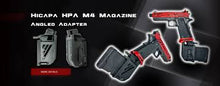 Load image into Gallery viewer, CTM Hicapa HPA M4 Magazine Angled Adapter  BLACK
