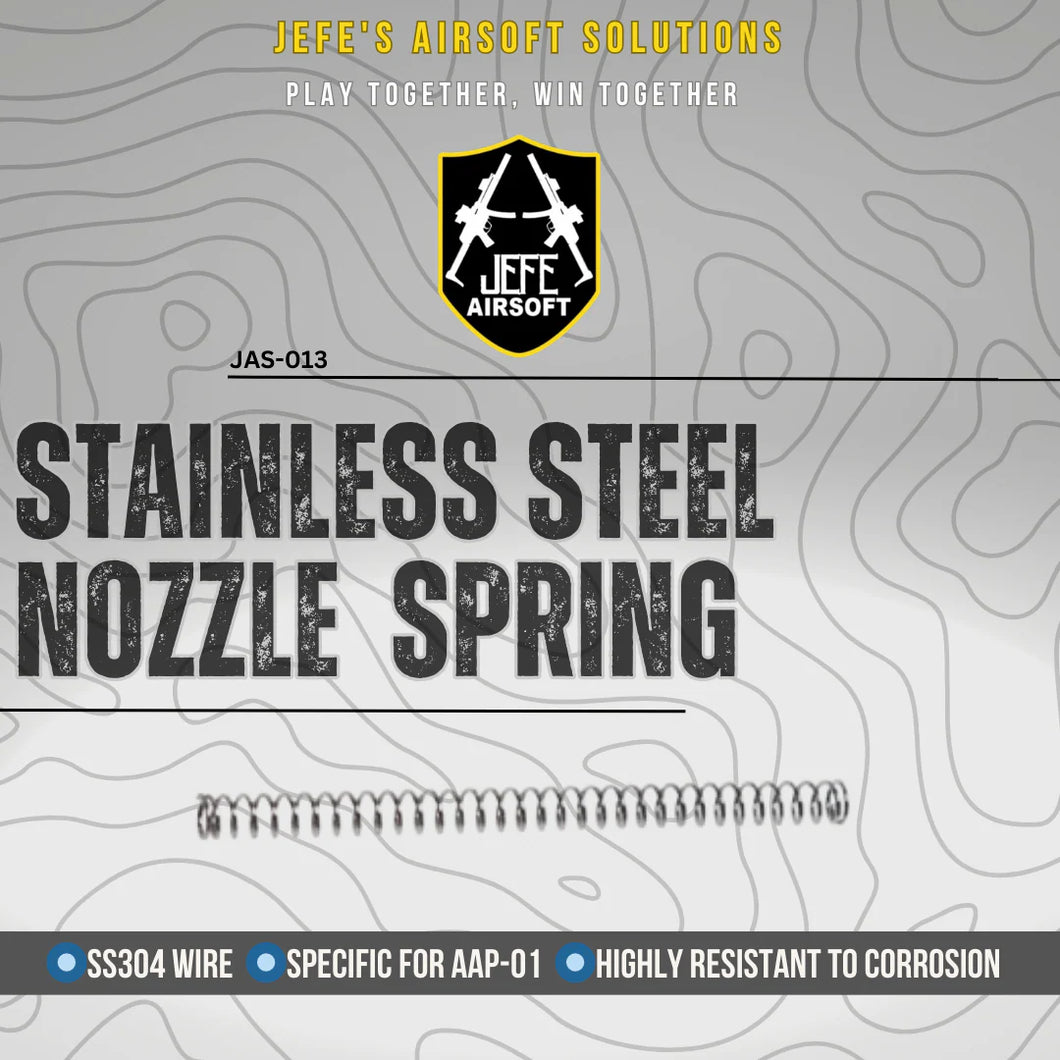 Jefe Airsoft AAP-01 Nozzle Spring 150% Stainless Steel