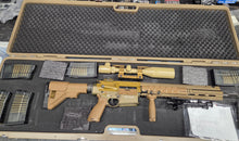 Load image into Gallery viewer, USED Umarex H&amp;K G28 Airsoft AEG Designated Marksman Rifle by VFC - Dark Earth / Limited Edition Kit
