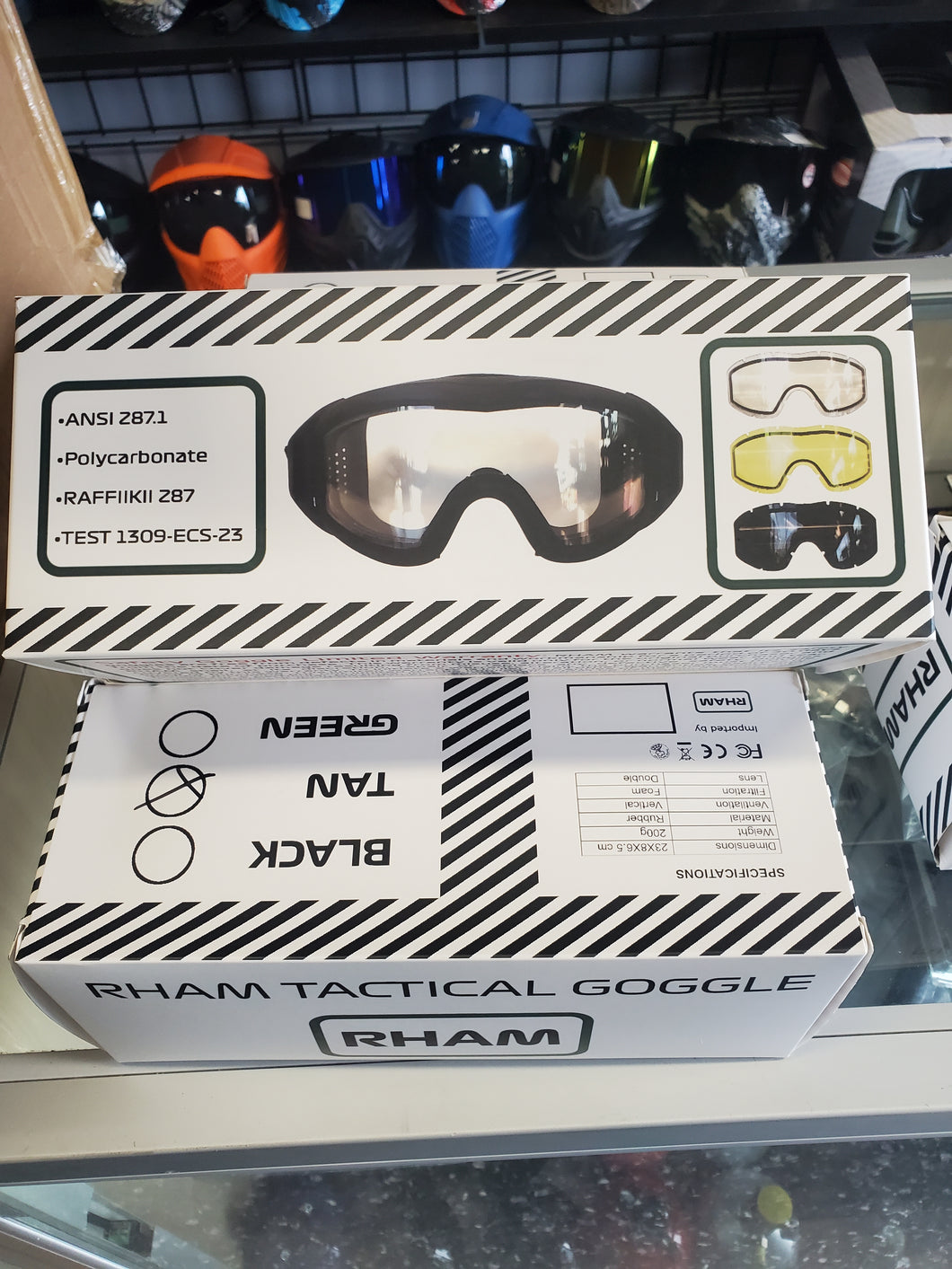 RHAM  Thermal Airsoft Goggles