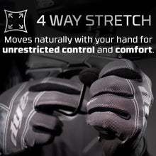 Load image into Gallery viewer, DYE FLX Forged  Blk/grey  Gloves
