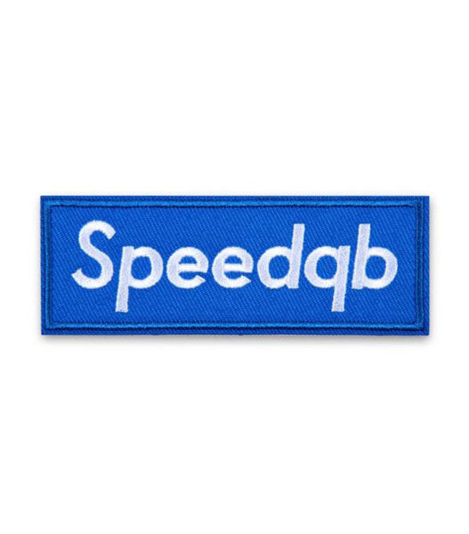 SpeedQB Box Logo Patch Blue