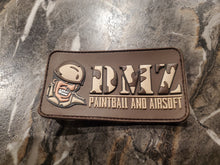 Load image into Gallery viewer, DMZ Paintball and Airsoft Patches   Green  /  Black /  Glow in Dark / Pink / Brown / Tan
