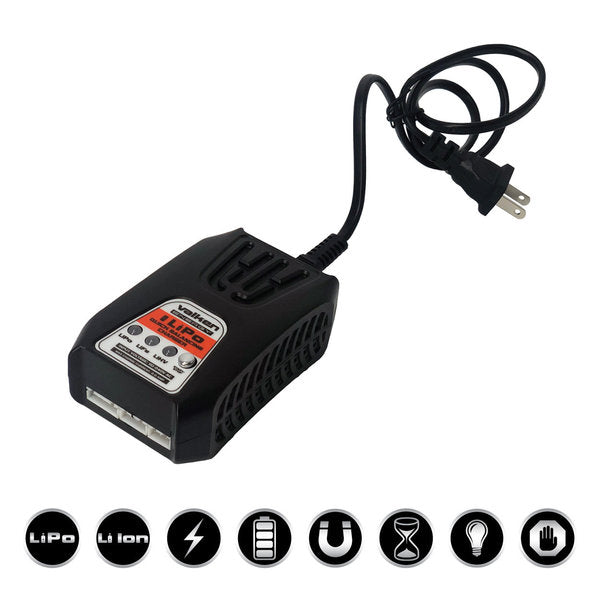 Valken 2-4 Cell Lipo/LiHV Smart Quick Charger (USA)