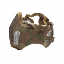 Load image into Gallery viewer, ASG Mesh Mask w/ Ear Protectors Black / Green / Multicam
