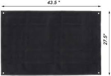 Load image into Gallery viewer, Velcro Patch Panel Mat  --  Black or  Grey
