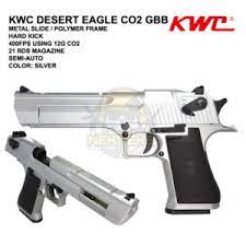 KWC Desert Eagle - Co2 blowback (SILVER)