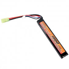 7.4V 1500 mAh 20C Li-Po Stick Airsoft Battery