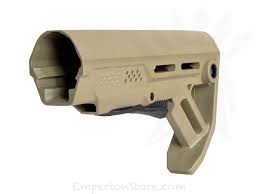 Strike Industries Mod1 Adjustable Stock for M4/M16 Series Airsoft AEGs (Color: Tan)