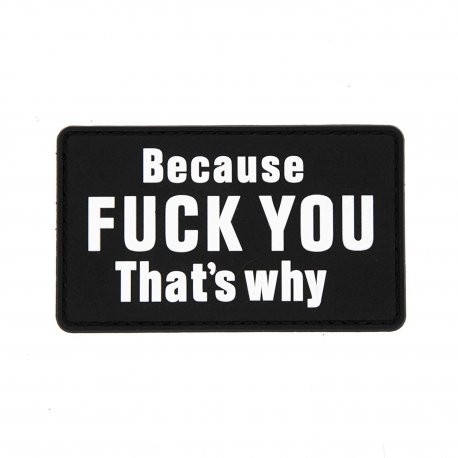 Morale Patch - Because F You