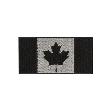 Canadain Flag Black 4x2