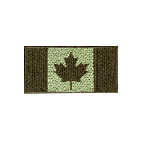 Canadain Flag  Olive 4x2